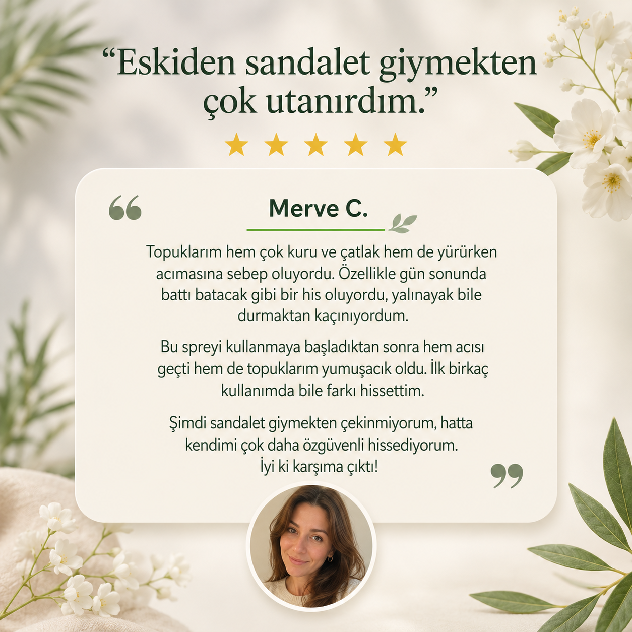 Cleona Anında Etkili Ayak Peeling Spreyi